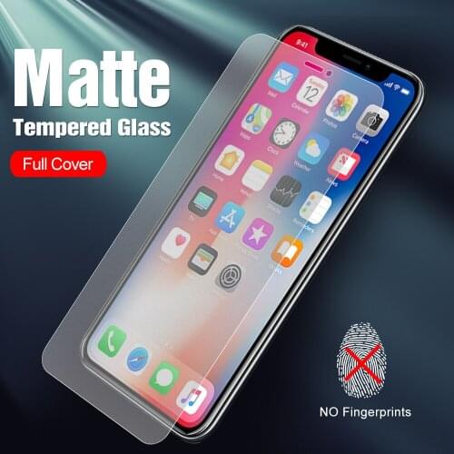 Safety Frost Glass For iphone X XS MAX XR Matte Tempered Glass On iphoneX Screen Protector Phone Cover Film Aifon X XS MAX XR 9H