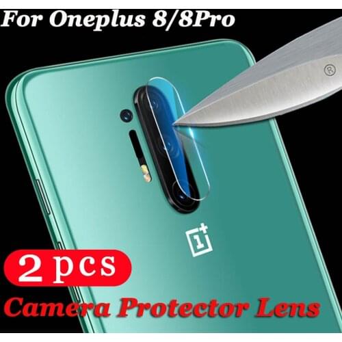 2Pcs full cover Camera Lens for oneplus 6 6T 7 7T 8 pro phone screen protector for oneplus Z Nord Camera Tempered Glass Film