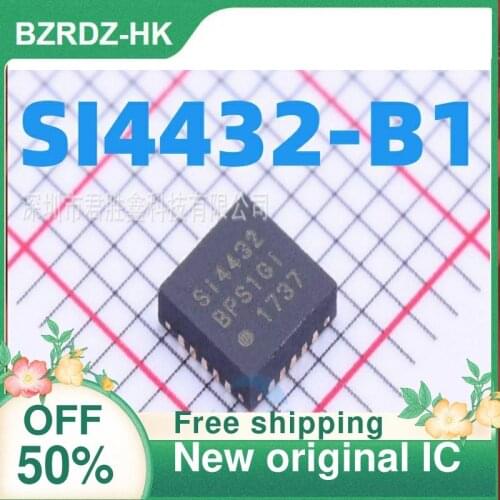 2-10PCS/lot SI4432 SI4432-B1-FMR SI4432-B1-FM ISM QFN20 New original IC