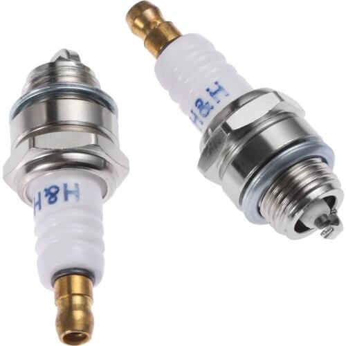 2Pcs Brush Cutter L7T Spark Plugs For Strimmer Chainsaw Lawnmower Trimmer Cutter Tool Parts