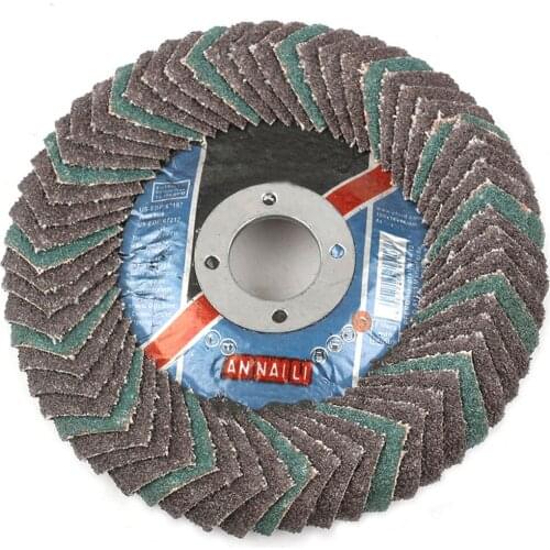 1PC Grit 80 Flap Discs 4"Grinding Wheels Angle Grinder Sanding Discs Abrasive Tool For Metal Wood Polishing