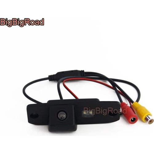 BigBigRoad Car Rear View Reverse Parking Camera For Kia Ceed Borrego Mohave Sportage Opirus Amanti Carens Sorento Rio X-line