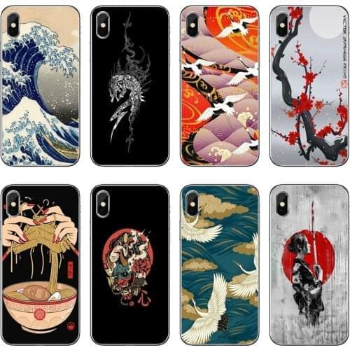 Phone Case For Samsung Galaxy M30 J8 J7 J6 J5 J4 Prime Plus Pro J3 2018 2017 2016 2015 Cover Japanese Style Art Case Coque