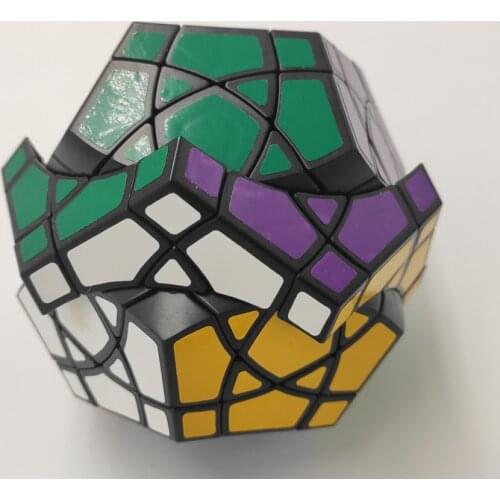 MF8 Curvy Starminx Black Cube Twsit Puzzle Educational Toy Gift idea Drop Shipping