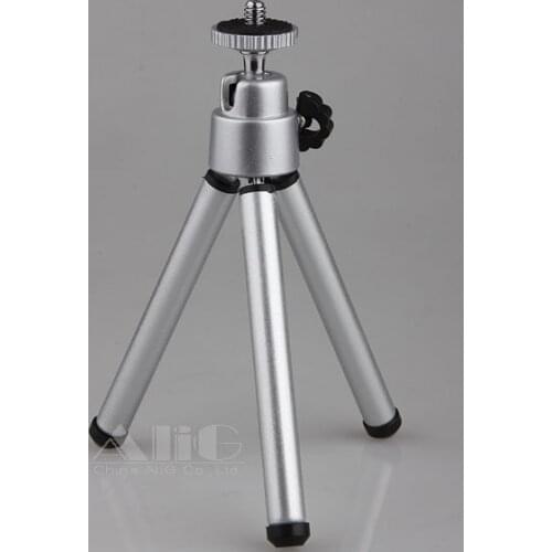 [No Tracking] Mini Tripod Aluminum Lightweight Tripod Stand Mount For Digital Camera Webcam Phone Accessories