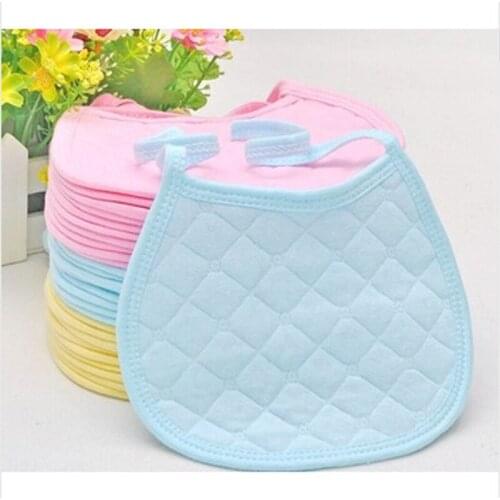 20pcs/lot Newborn Baby Bibs Waterproof Bib Bandana Baberos Bibs For Girls Boys Cotton Bib Infant Burp Feeding Clothing 0-3 Years