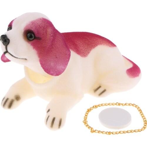 Bobble Head Dogs Bobbing Heads Car Dash Puppy for Car Vehicle decoration (Saint Bernard)