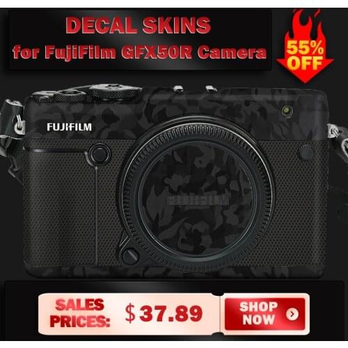 Fuji GFX50R 3M Vinyl Premium Decal Skin for FujiFilm GFX50R Camera Protective Skin Protector Anti-scratch Cover Film Sticker