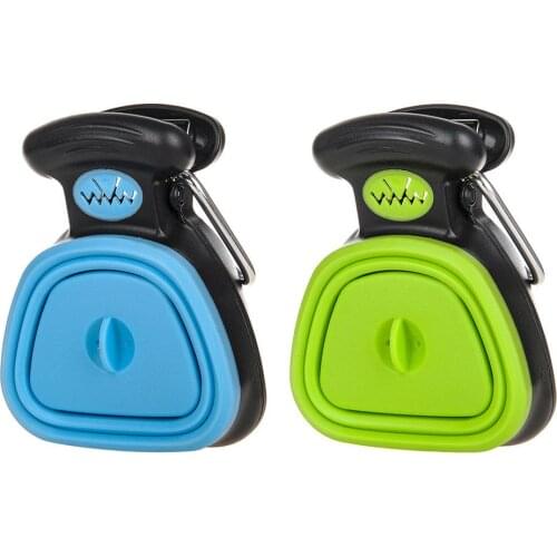 Dogs Cats Pooper Scooper Toilet Pet Cleaning Tools Picker Puppy Cat Toilet Cleaning With 20pc Travel Foldable Waste Collect Bag