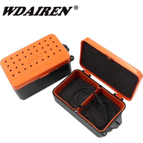 High Quality Breathable Plastic Fishing Live Bait Storage Box Earthworm Bloodworms Bait Container Box Fishing Accessories