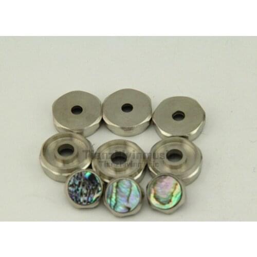 Trumpet Repair Parts Top Valve Cap Finger Button/Bottom Valve Cap
