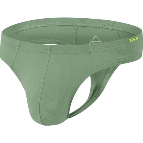 ZONBAILON Mens Silk Briefs