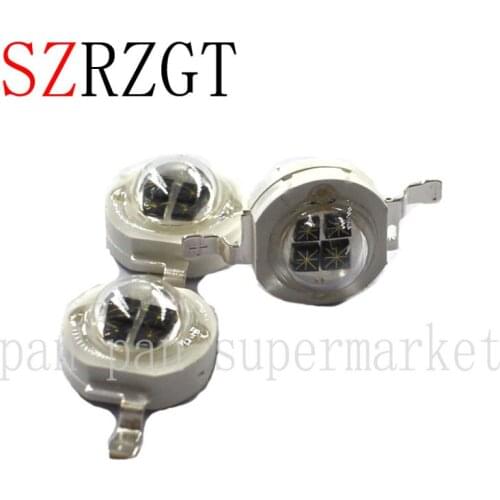 10PCS 5W High Power LED Chip 940nm IR Infrared Emitter Light Bead COB Night Vision CCTV Camera