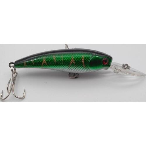 2pcs/lot Isca Artificial Minnow Lure 9CM 8.3G 3D Eyes Hard Wobblers Fishing Bait Pesca Fishing Tackle