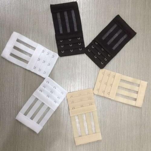 20Pcs Ladies Useful Bra Extenders Strap Extension 3 Hooks 3 Rows Adjustable Belt Buckle Bra Lengthened Extenders Bra Accessories