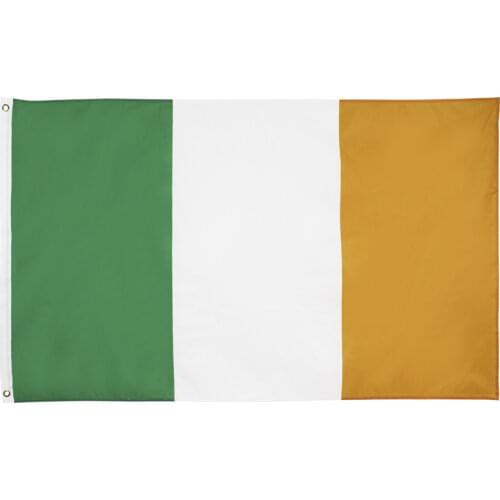 3x5fts 90x150cm green white orange IRE IR ireland Flag of irish