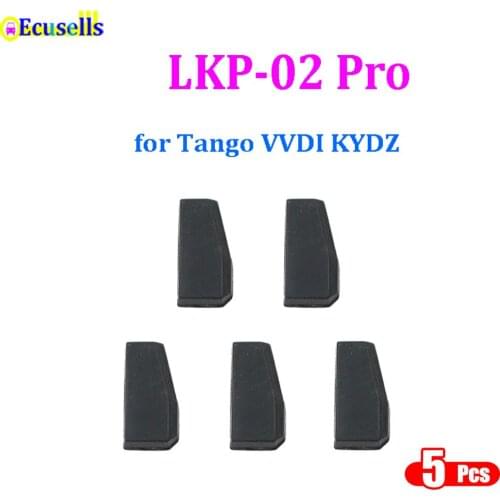 5pcs/lot LKP-02 PRO Car Key Glass Chip Blank transponder Chip for Tango VVDI KYDZ Key Programmer unlock/program/copy many chip