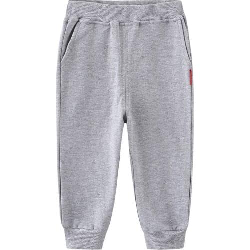 ZWY1282 Boy Pants Korean Style Fashion Spring Autumn Cotton Sport Pants Enfant Garcon Kids Children Leisure Trousers