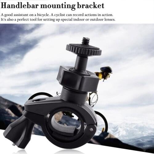 Bicycle Mount Holder Screw Handlebar Clip Mount Bike Clip Bracket For Hero 4/3+/3/2/1 Camera dropshipping