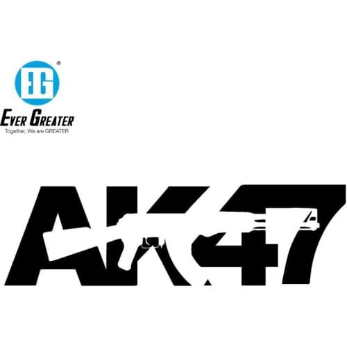 Best Selling Car Sticker AK 47 Gun Car Styling #B1416