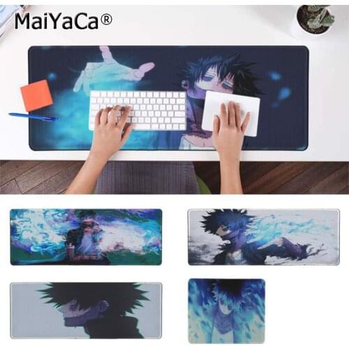 Maiyaca New Design DABI MY HERO ACADEMIA Large Mouse pad PC Computer mat Free Shipping Large Mouse Pad Keyboards Mat