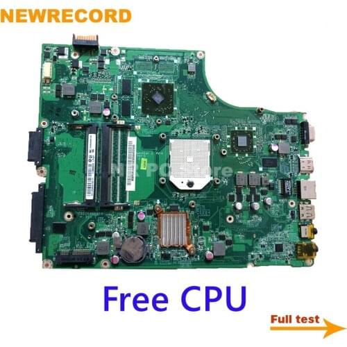 NEWRECORD MBPU806001 MB.PU806.001 DA0ZR8MB8E0 Main board For acer aspire 5553 5553G laptop motherboard DDR3 ATI 1GB Free CPU