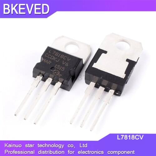 10PCS L7818CV TO220 L7818 TO-220 7818 LM7818 MC7818 new and original IC