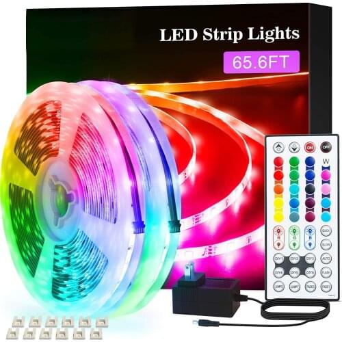 New Mini Stage Lighting Flexible Soft Tube 24V Remote Control Trees Decorating Light 5050 Led Strip Lights