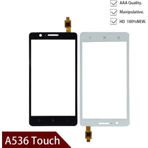 Original 5.0"inch For Lenovo A536 Touch Panel Original Touch Screen Digitizer Front Glass Sensor For Lenovo A 536 Touchscreen