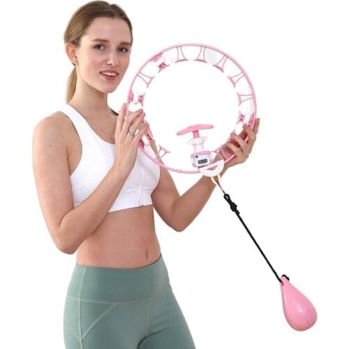 Removable And Adjustable Smart Sports Hoop Fitness Huula Hoops Thin Waist Trainer Adjustable Easy Hoop Fitness Equipment