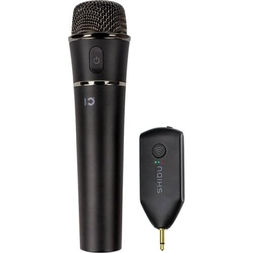 SHIDU Dynamic Vocal UHF Wireless Handheld Karaoke Microphone With 3.5mm Plug Receiver For Portable Voice Amplifier Speakers U5