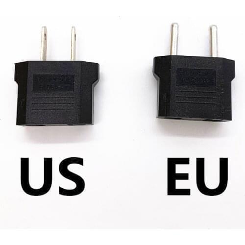 1PCS Universal Charging Convertor travel household 220V 2 holes 10A EU US dual-use transform plug socket Adapter