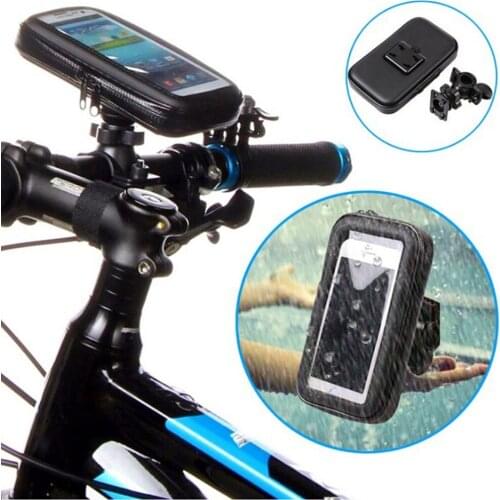 Waterproof Bicycle Phone Holder Bag For Phone M Size Universal 4.3-5.5 Inch