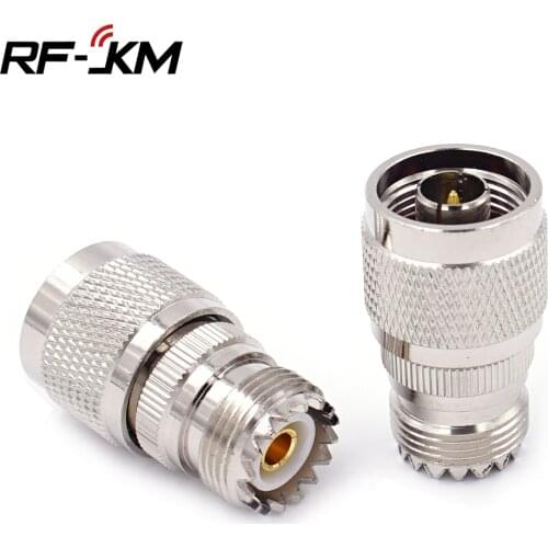 1PCS N Type Male to UHF SO239 PL-259 Female RF Coaxial Adapter Connector