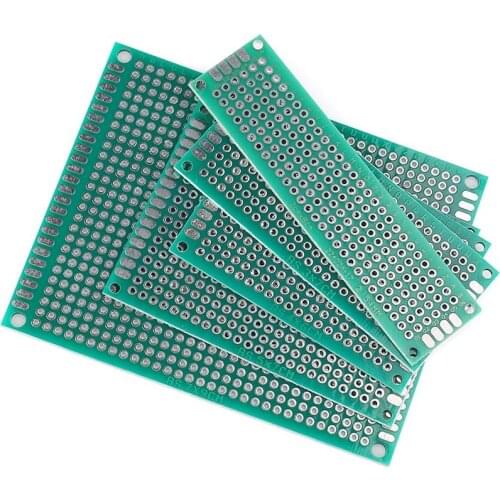5pcs/lot 4x6 3x7 2x8 5x7 7x9 Double Side Prototype PCB Universal Printed Circuit Board Protoboard For Arduino
