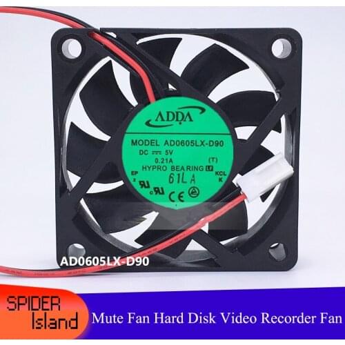 ADDA AD0605LX-D90 for Dahua Hard Disk HDD Video Recorder Fan Dahua video Recorder Fan 6*6*1.5cm Mute Fan