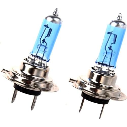 Car LED lamp - 2er Kit H7 6000K Xe-non Gas Halo-gen Headlight lamp H7 bulbs 100W 24V Supper Bright White Lighting