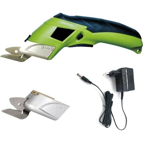 DC4V 36W Electric Scissors Cordless Shears With 2 Blades Box Cutter Cutting Tool for Crafts Sewing Cardboard Scrapbooking