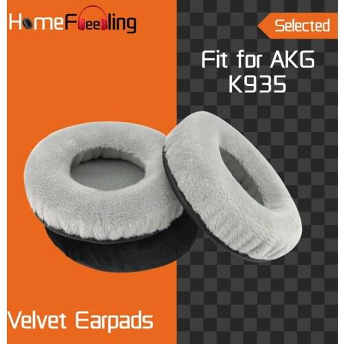 Homefeeling Earpads for AKG K935 Headphones Earpad Cushions Covers Velvet Ear Pad Replacement