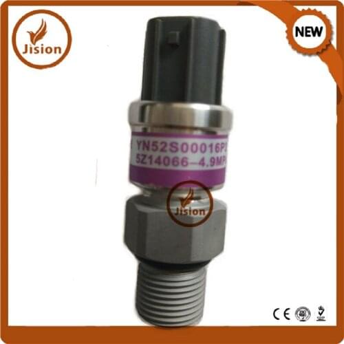 Jision Good Quality SK200-6 SK210LC-6 Excavator Negative Pressure Sensor YN52S00016P1 YN52S00016P3