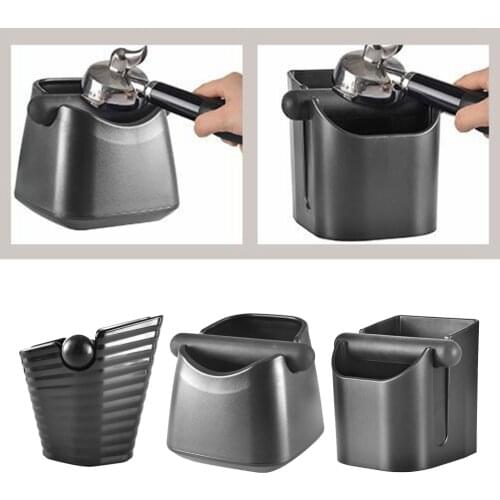 Coffee Espresso Knock Box Large Capacity Tamping Ground Container