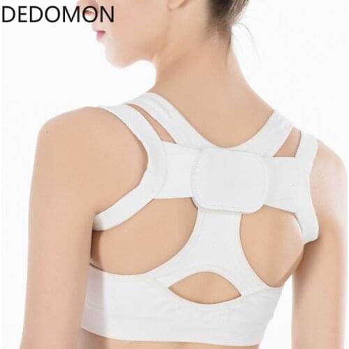 Back Posture Corrector Clavicle Back Support Correction Back Straight Shoulders Brace Strap with Velcro for Adult Chilren