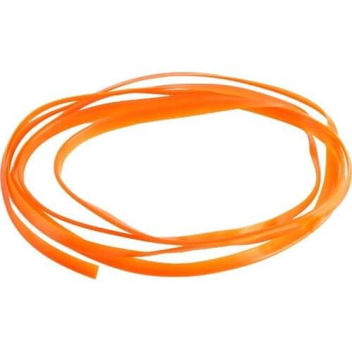 LBWS-295 Car Sealing Strip Orange Car Decoration 2m Rubber Car Front Windshield Panel Sealing Strip for Car Auto