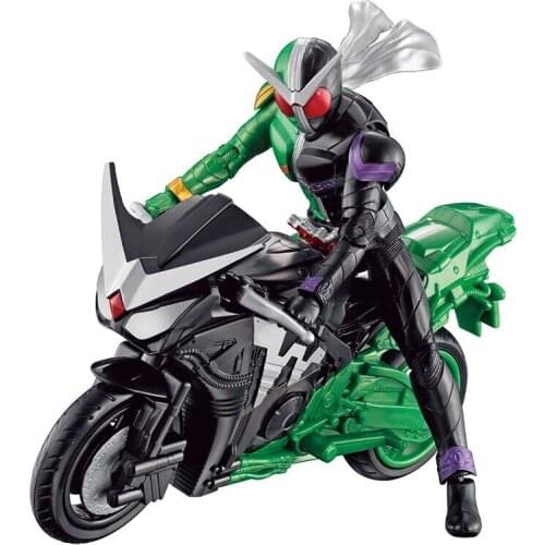 Bandai Mask Knight 01 Zero-One Garage Kit RKF Movable Anime Peripheral Collection Model W Motorcycle Set Kamen Rider W 36382