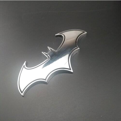 3D Metal Bat Motorcycle Logo Badge Sticker FOR Suzuki SX4 SWIFT Alto Liane Grand Vitara Jimny S-Cross FOR Peugeot 206 207 208