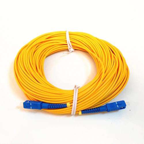 Free Shipping 30m SC UPC Fiber Optic Patch Cable Cord Monomode Optical Fiber Jumper SC-SC Singlemode Simplex 3mm