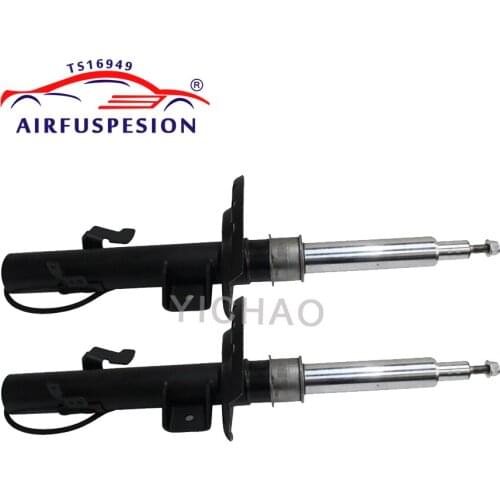 Pair For Land Rover Range Rover Evoque Magnetic Damping Front Air Suspension Shock Absorber LR024444 LR024437 LR057930 2012-2016