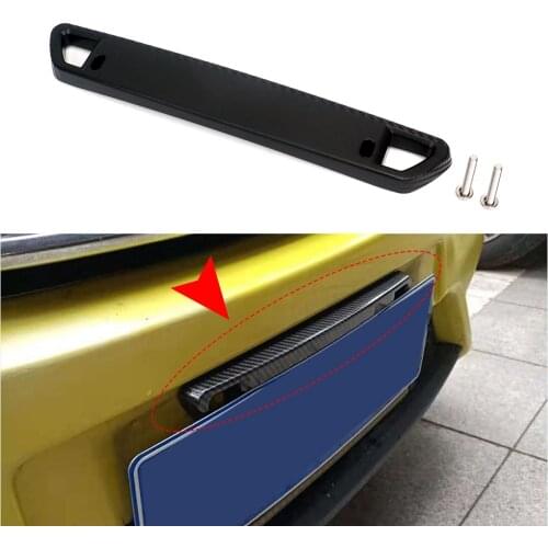 Adjustable Universal Front Rear Bullet Car License Plate Bracket Holder SUV Number License Plate Mount Frame Accessories