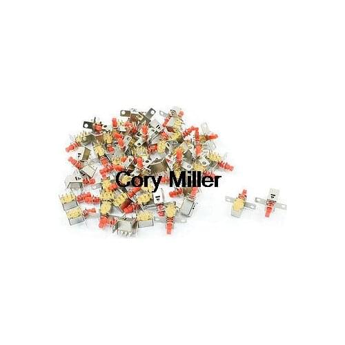 Self Lock Uni-Direction Push Button Switch DPDT 6 Pin 2 NO 2 NC