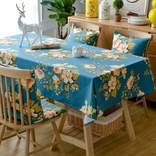 Table Cloth for Home Fabric Tablecloth for Rectangular Table Kitchen Ornaments Wedding Table Decoration for Party Household Item